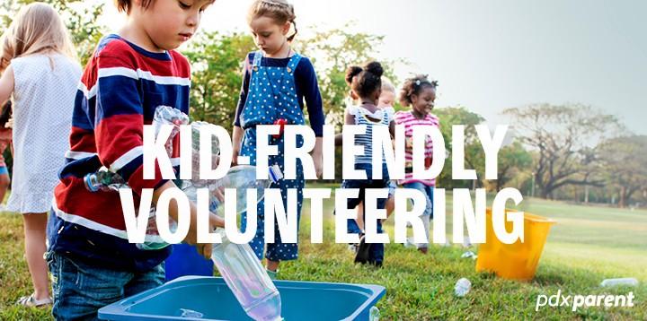50 Kid Friendly Volunteering Ideas