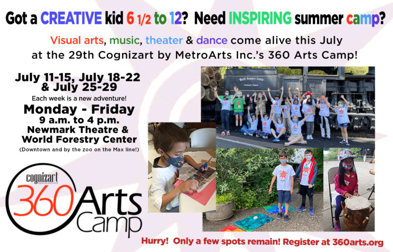 Cognizart by MetroArts Inc. 360 Arts Camp