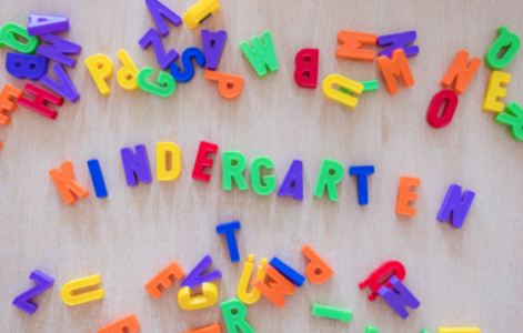 Kindergarten letters