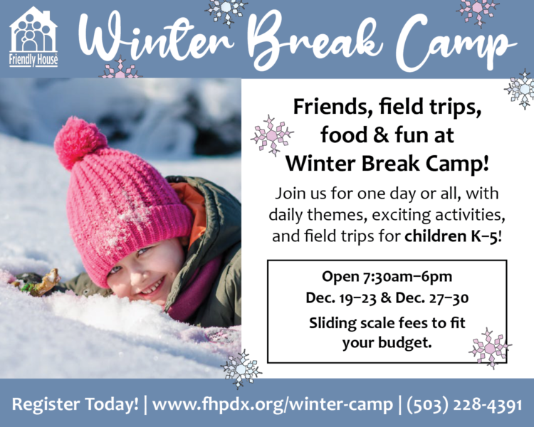 Friendly House Winter Camps