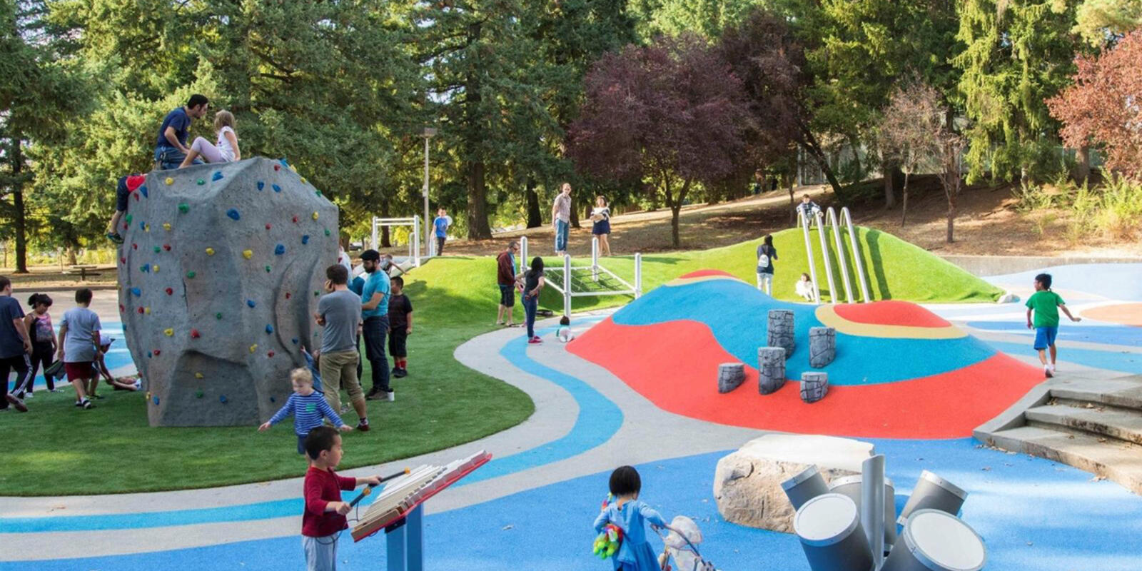 Lents Park Playground 