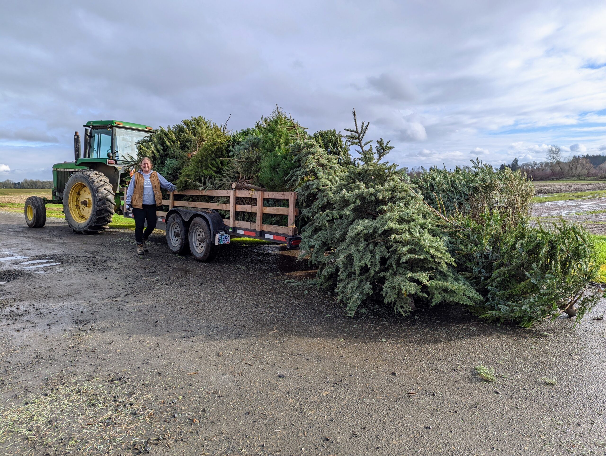 Free Christmas Tree Drop & See the Farm Animals PDX Parent