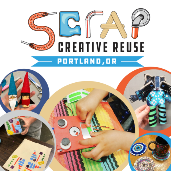 SCRAP Creative Reuse – Camps, Crafternoons, and more…
