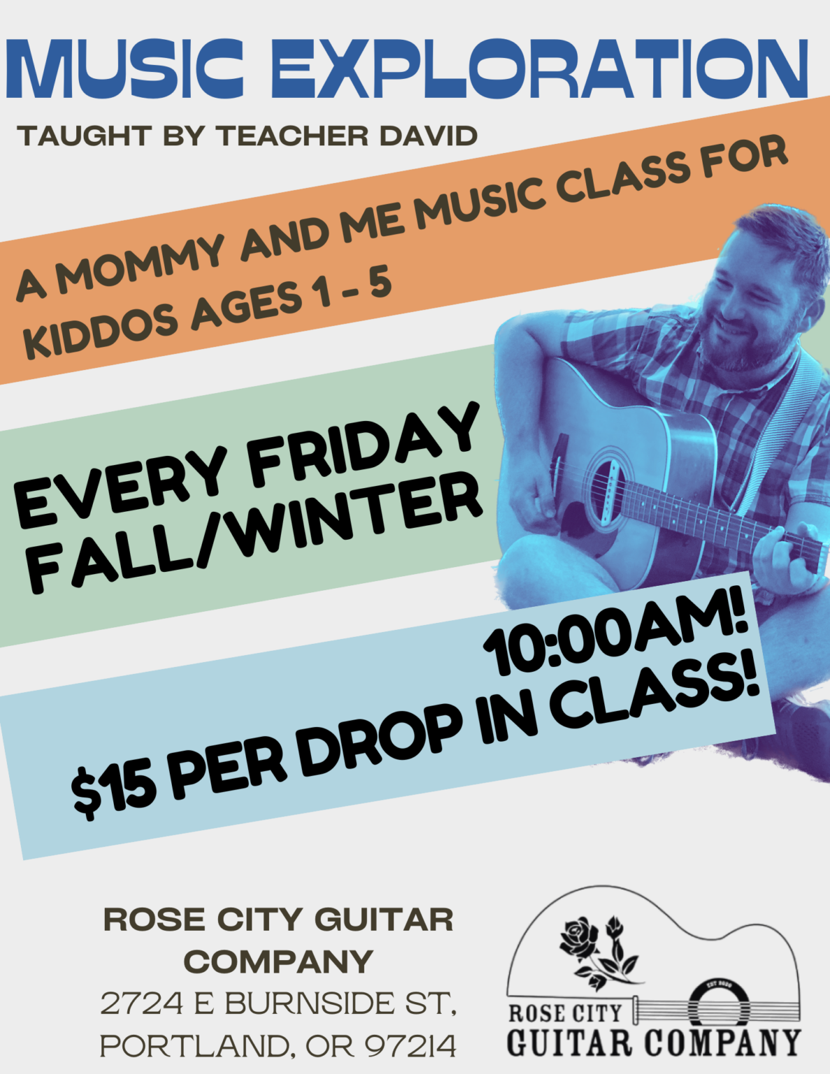 Music Exploration A Mommy and Me Class For Children Ages 1 5 PDX