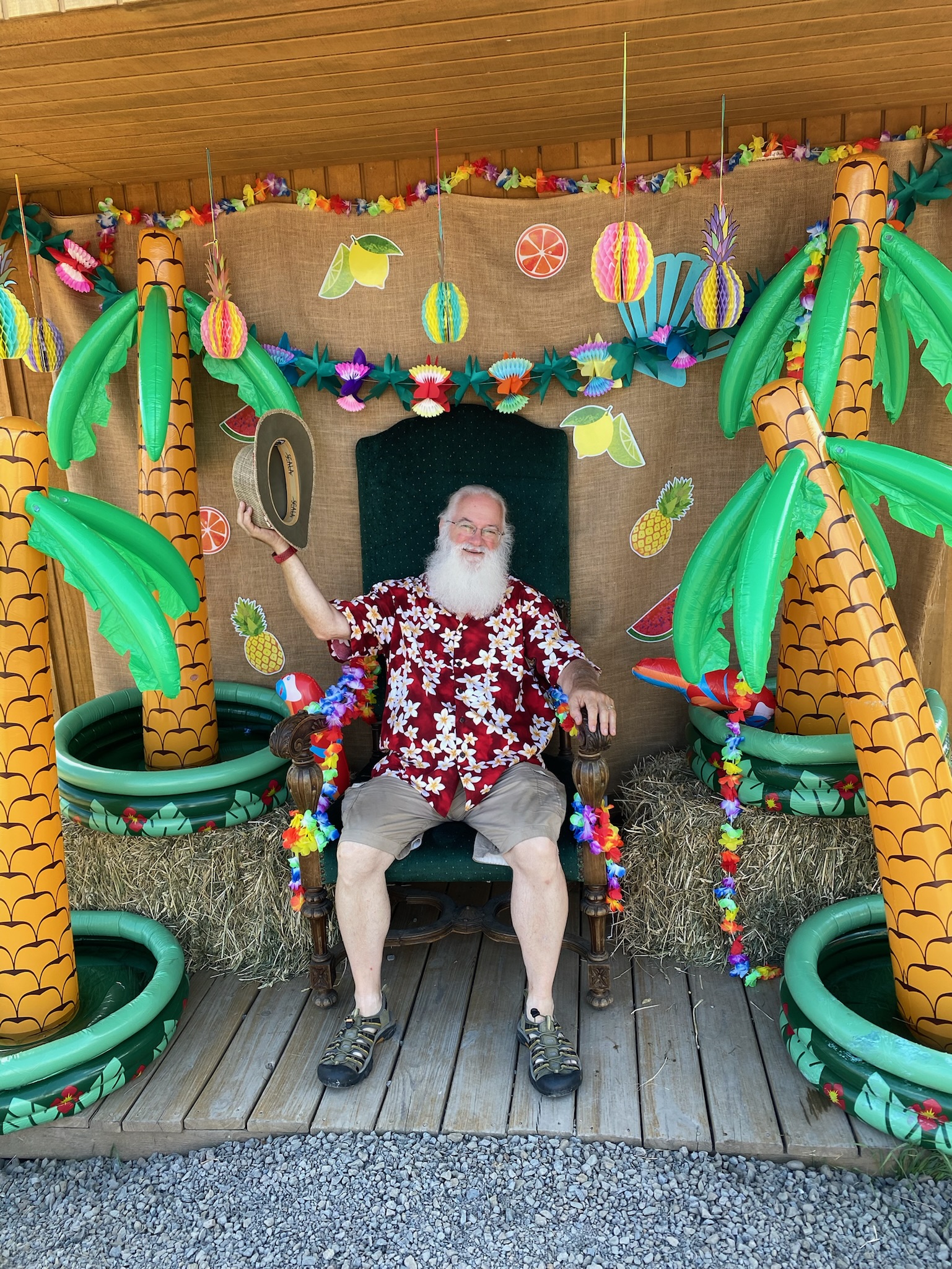 Christmas in July, at the Farm!