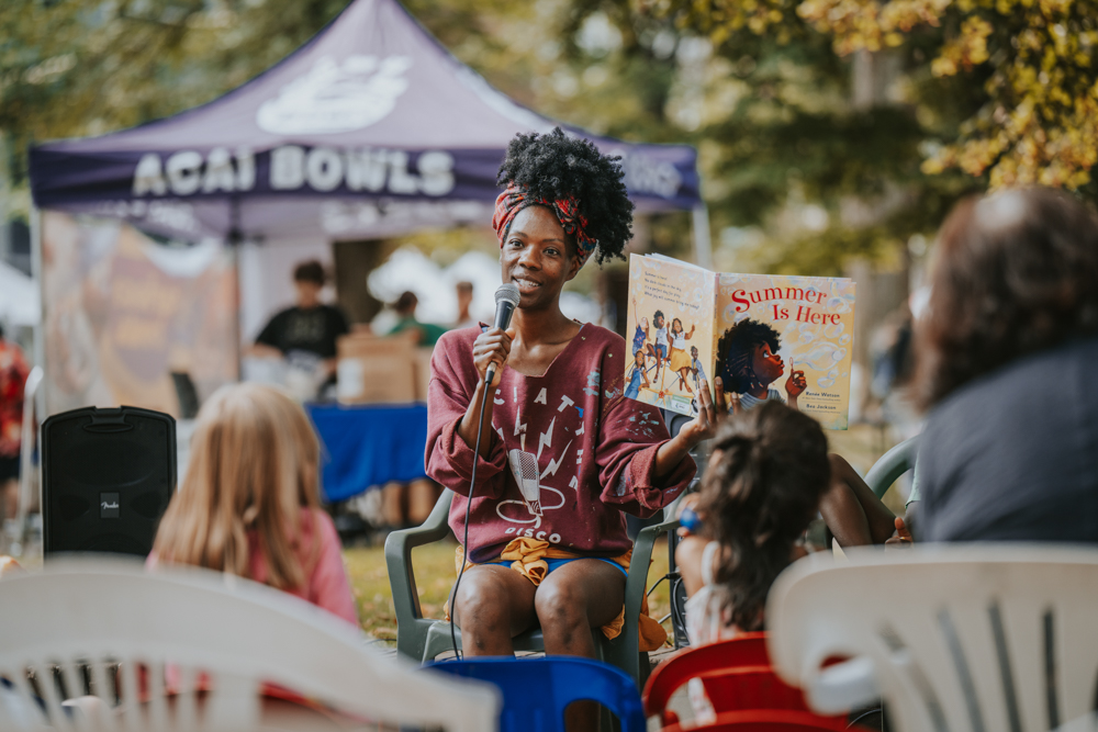 Storytime at the PSU Farmers Market