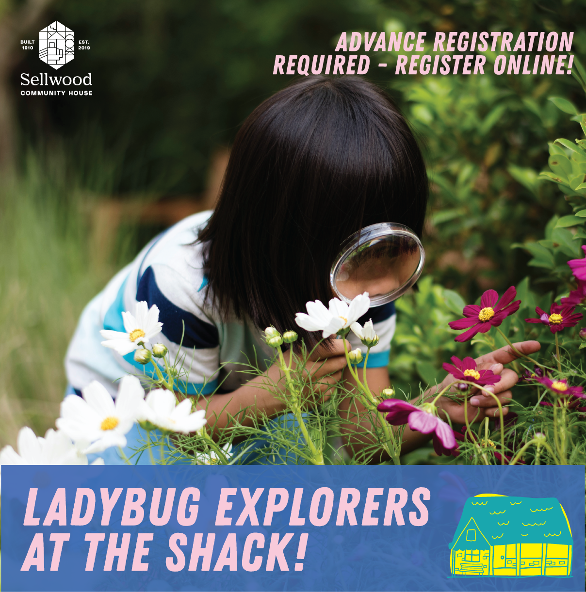 Ladybug Explorers at The Shack at Sellwood Park