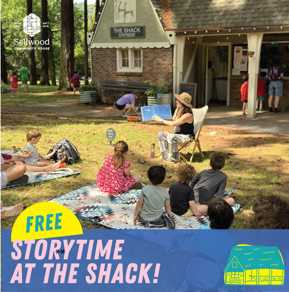 Story Time at The Shack at Sellwood Park