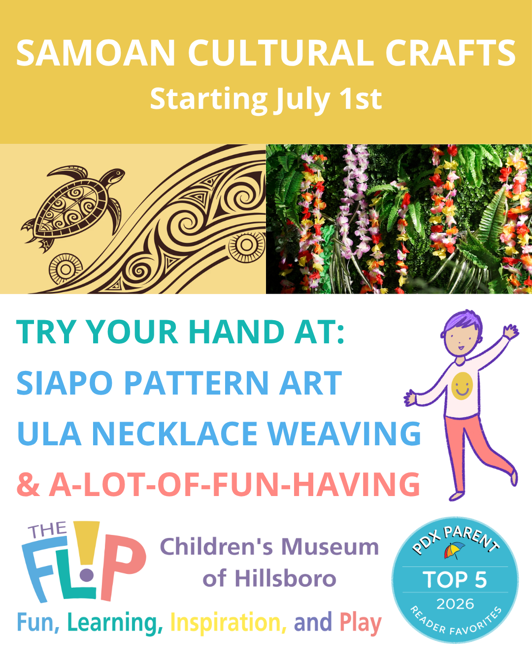 Samoan Cultural Crafts at FLIP