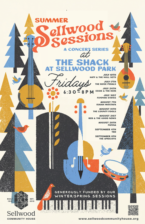 Summer Sellwood Sessions: A Concert Series at The Shack at Sellwood Park