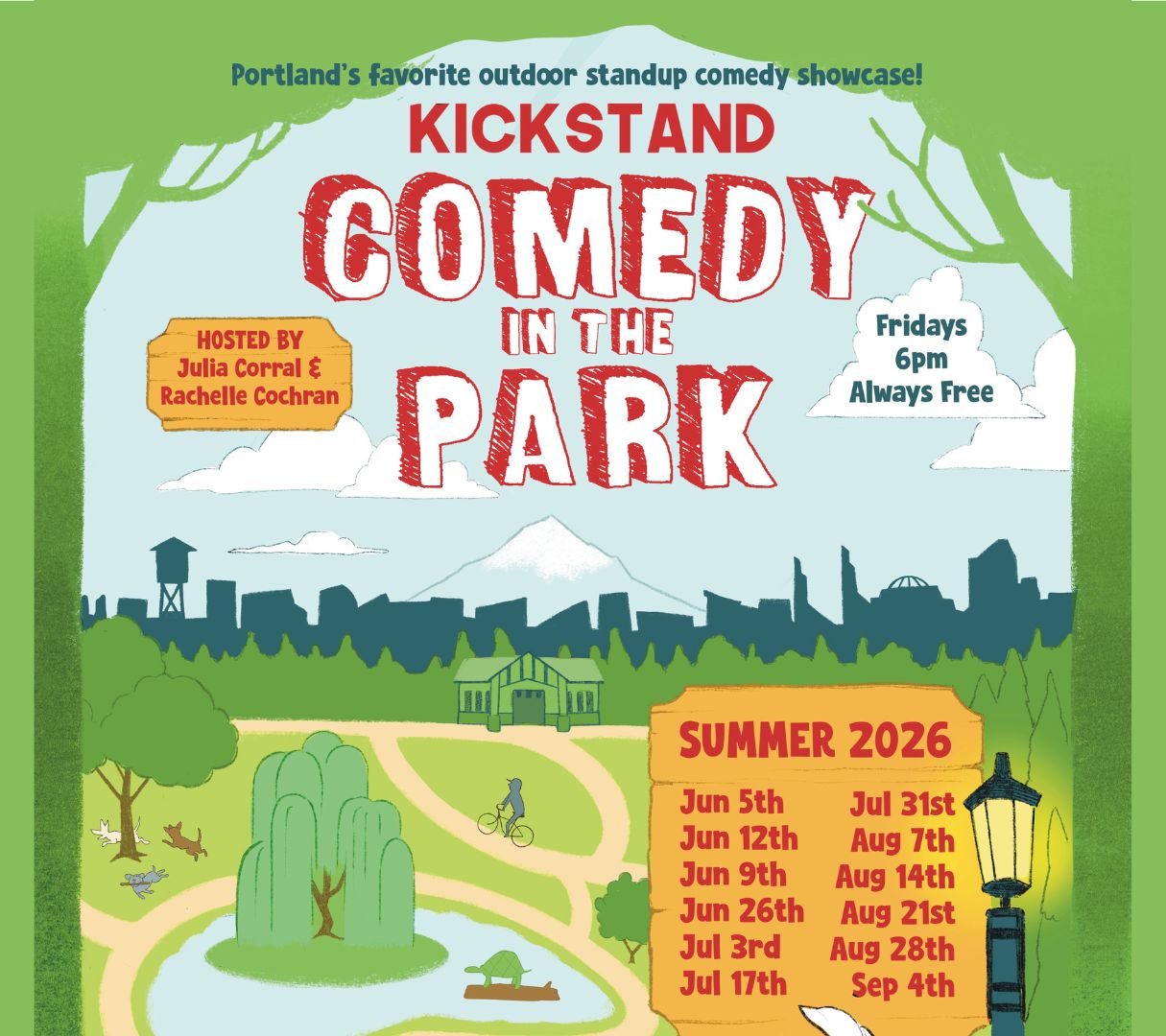 Kickstand Comedy in the Park